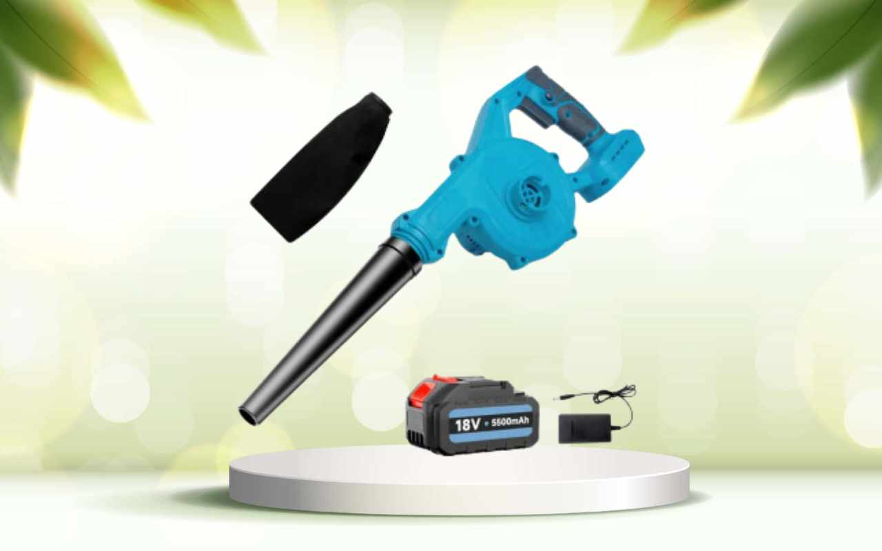 Prova il soffiatore ad aria senza fili per una pulizia impeccabile e senza sforzo